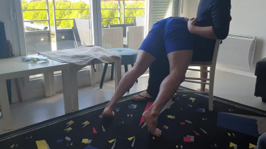 Spanking SneakyPie, Part 1