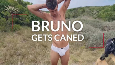Bruno Gets A Caning